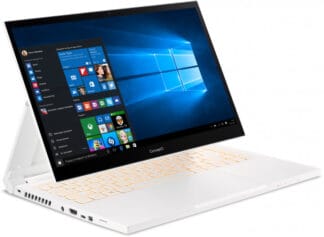 Laptop Acer ConceptD 3 Ezel White